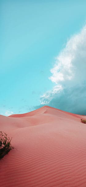 iPhone Wallpaper of Sand Dunes In The Desert During Daytime