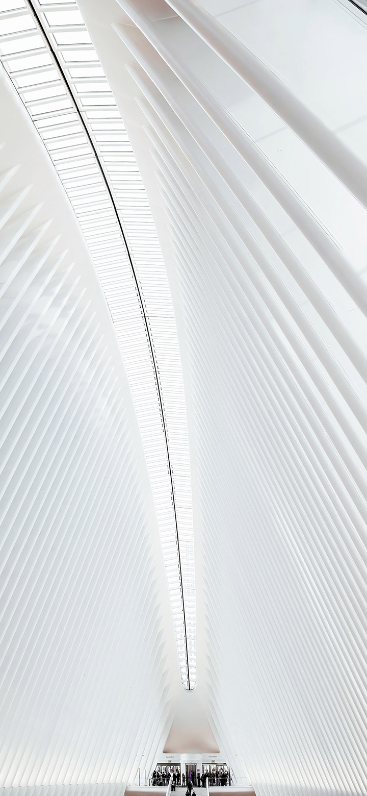wallpaper of Abstract White Architectural Design