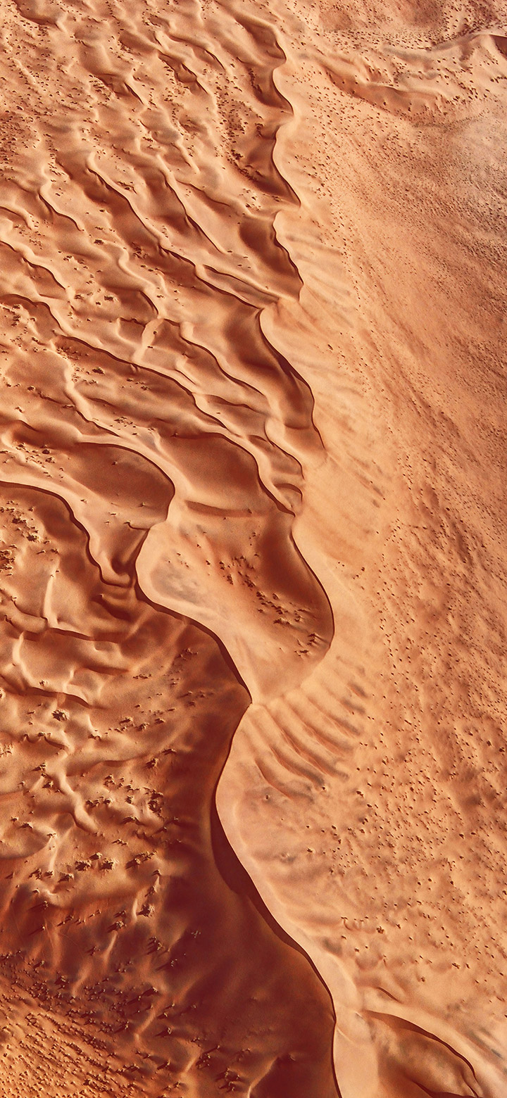 wallpaper of Aerial View Of Brown Desert