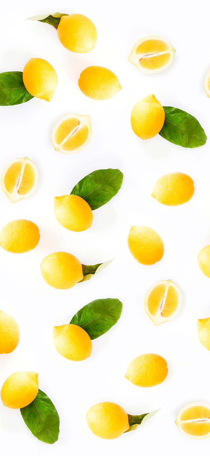 wallpaper of Cool Lemon Pattern