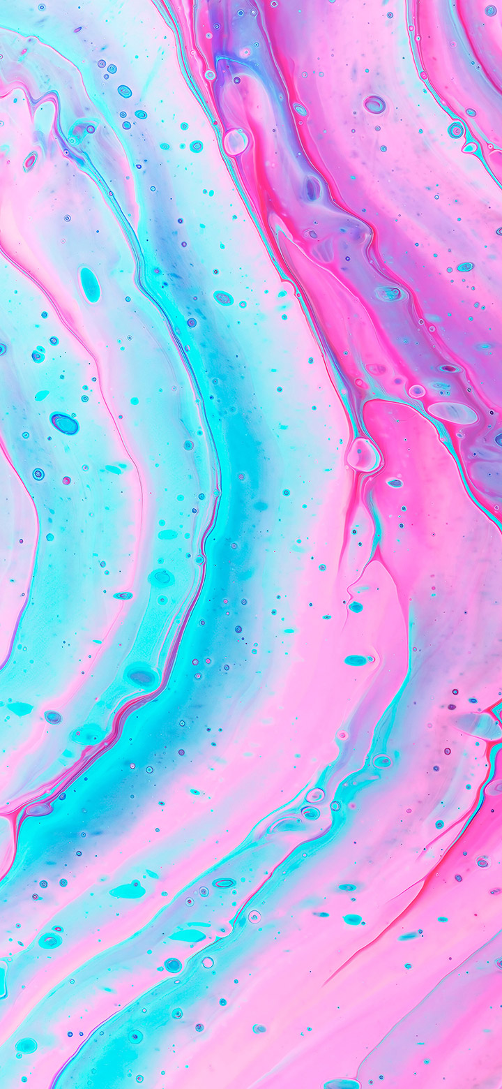wallpaper of Cool Pink Liquid Paint