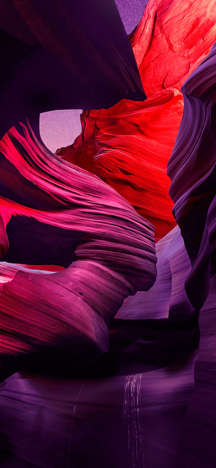 wallpaper of cool red rock formation