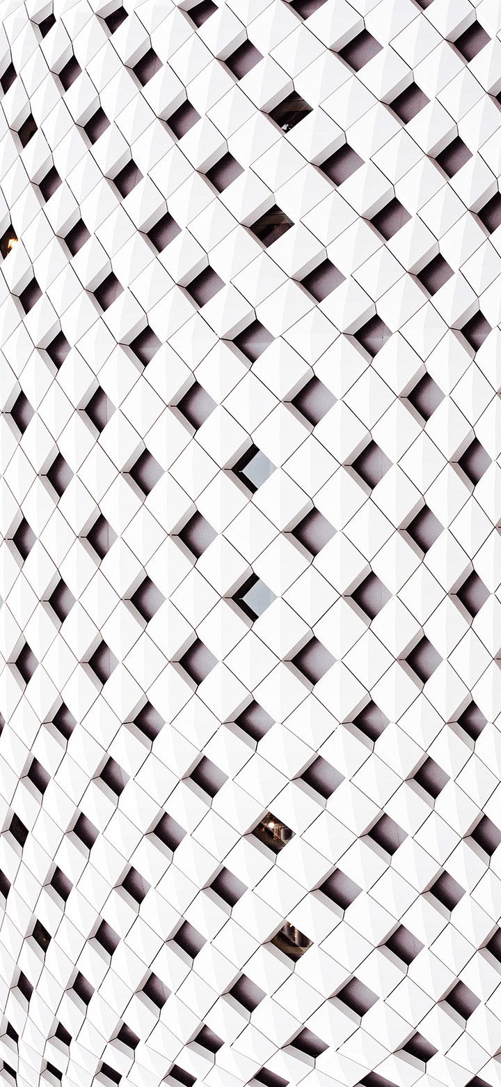 wallpaper of Cool White Architectural Pattern