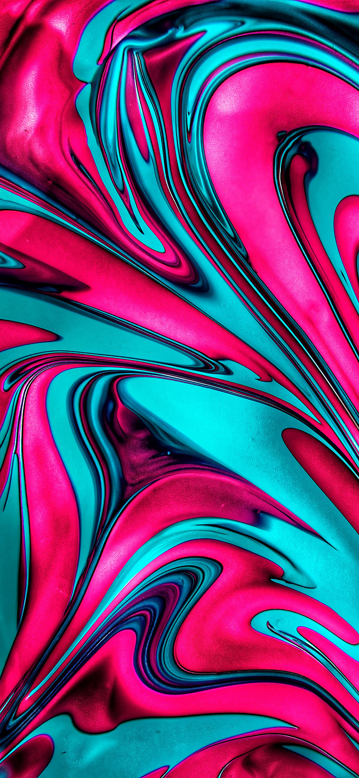 wallpaper of Pink And Green Cool Abstract Graphic