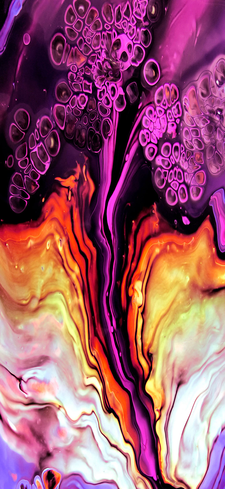 wallpaper of purple abstract color mix