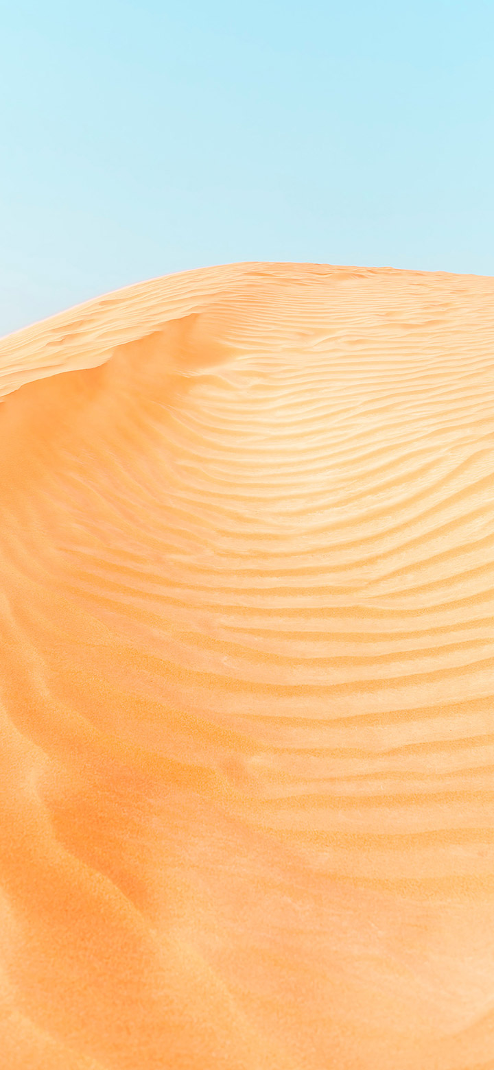 wallpaper of Yellow Sand Hills In The Sahara