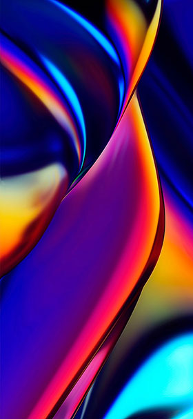iPhone Wallpaper of Abstract Colorful Liquid
