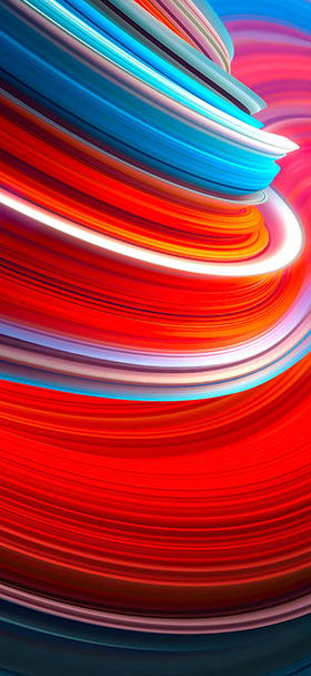 wallpaper of abstract red light long exposure