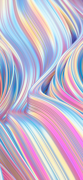 Phone Wallpaper of Abstract Silk Pink Waves