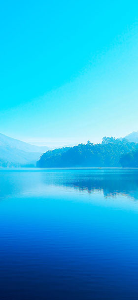 Phone Wallpaper of Beautiful Calm Blue Lake