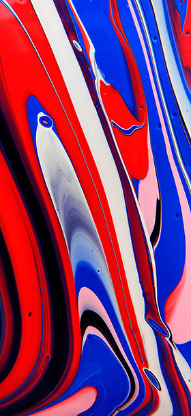 Phone Wallpaper Of Cool Abstract Red And Blue Painting