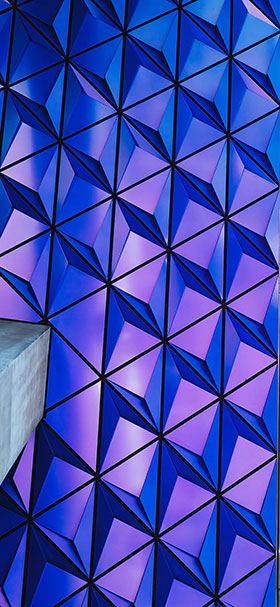 wallpaper of cool view of purple architecture