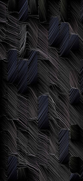 Lock Screen Wallpaper of Thin Layers Of Black Stone
