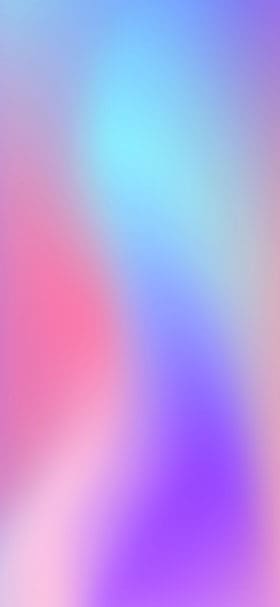 iPhone Wallpaper of Blurry mix of cool blue and pink colors