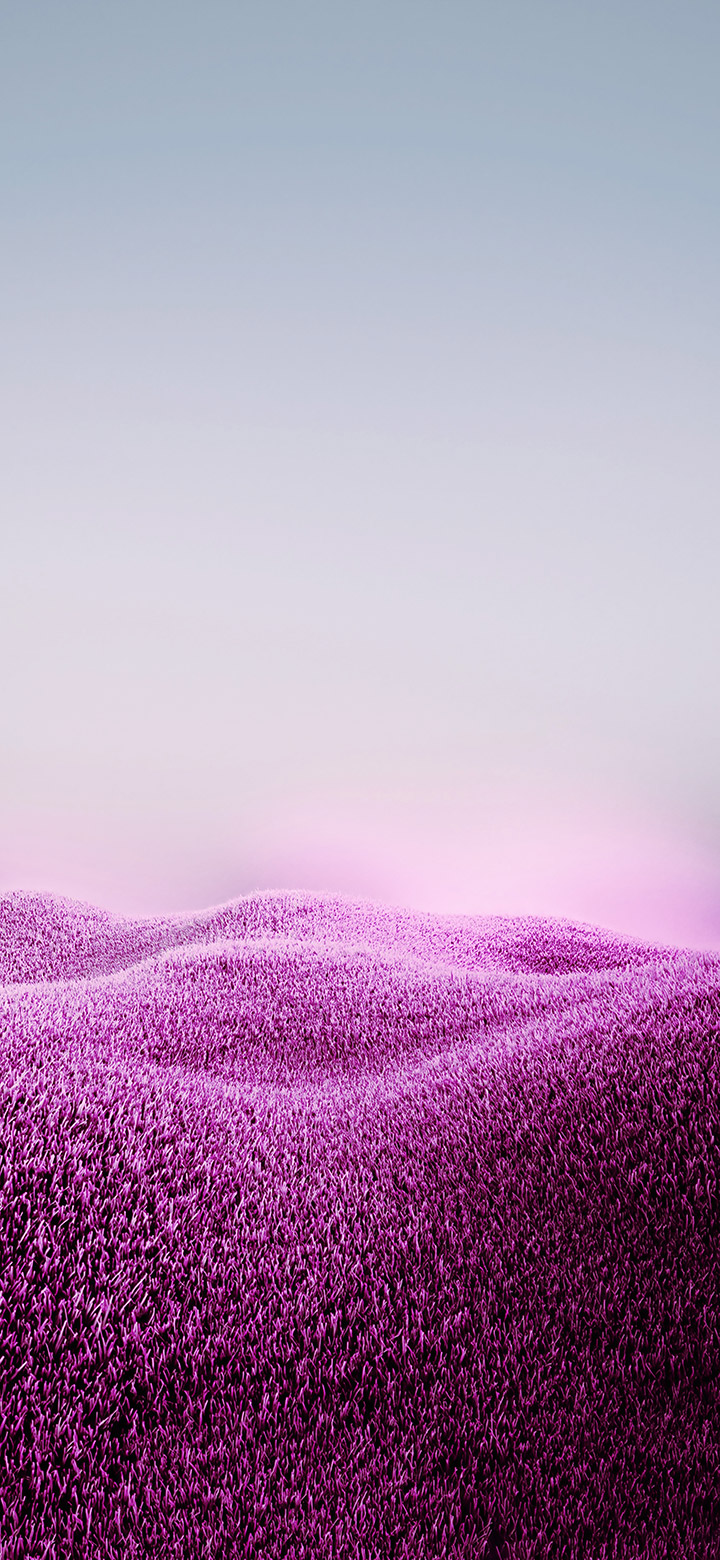 wallpaper of Purple Abstract Landscape