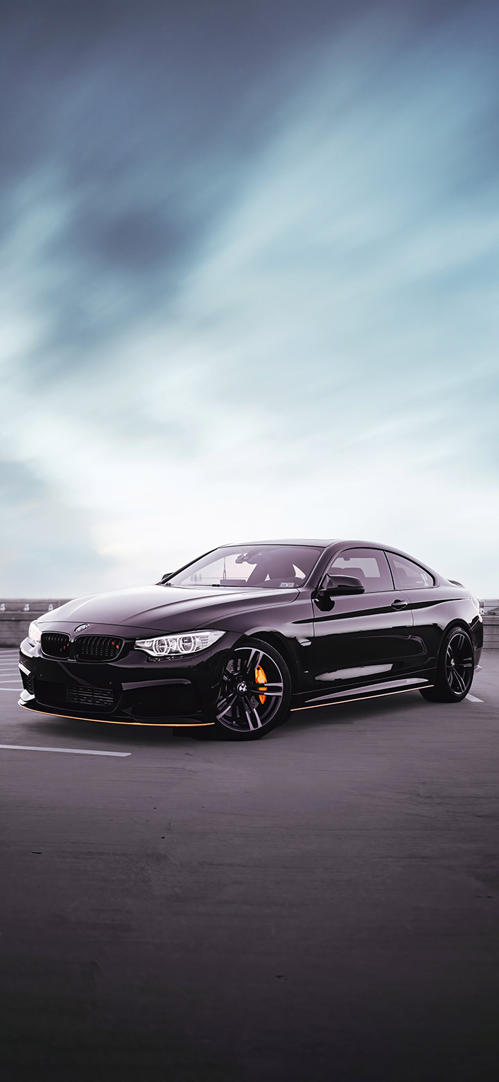 wallpaper of BMW Coupe In Black
