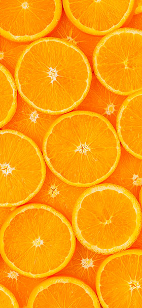 iPhone Wallpaper of Orange Slices