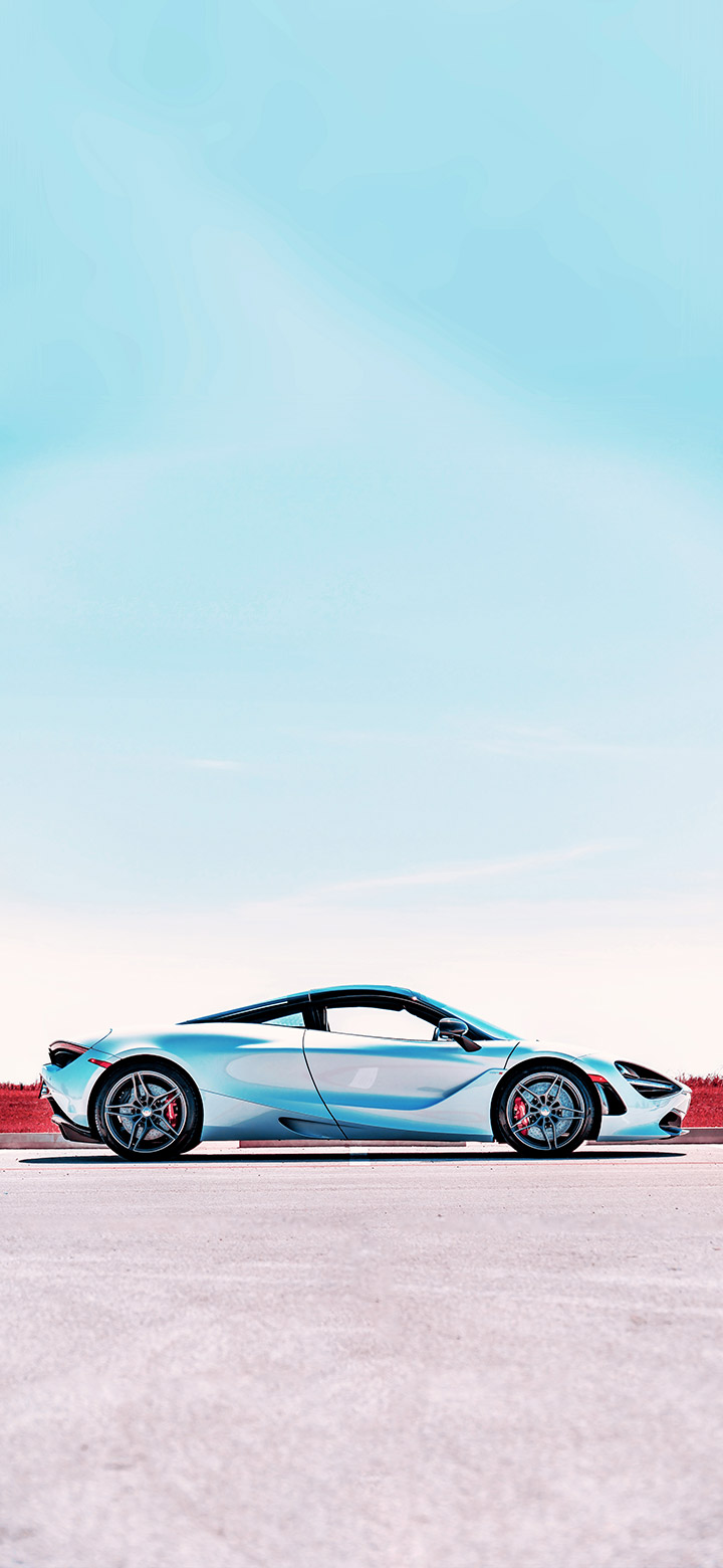 wallpaper of Mclaren Coupe On A Sunny Day