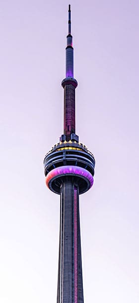 iPhone Wallpaper of CN Tower Toronto