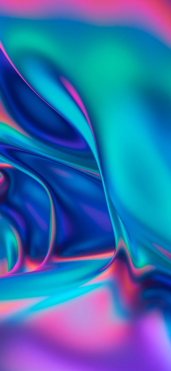 Aesthitic Pink And Blue Color Mix 4K Wallpaper